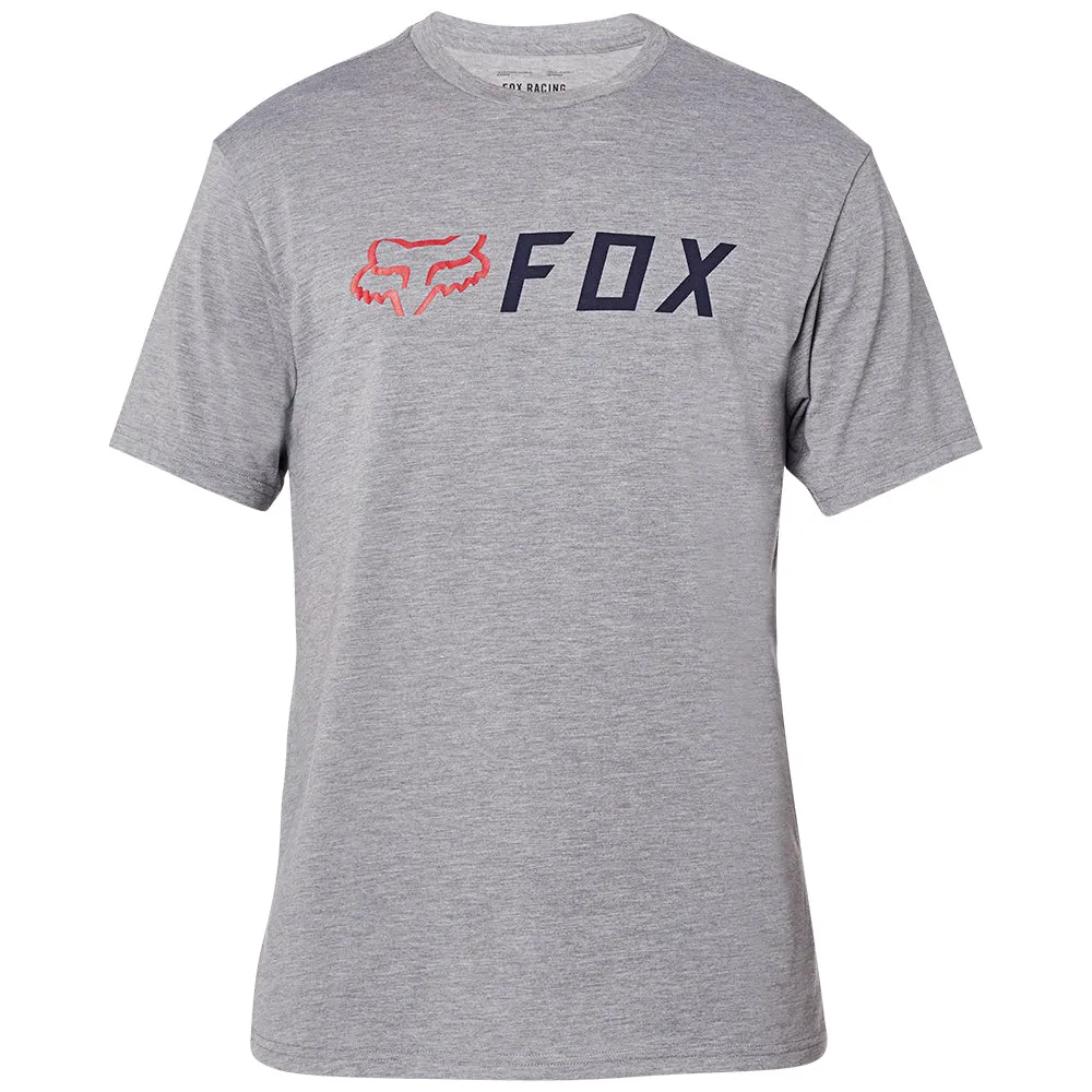 FOX APEX SS TECH TEE [HEATHER GRAPHITE]