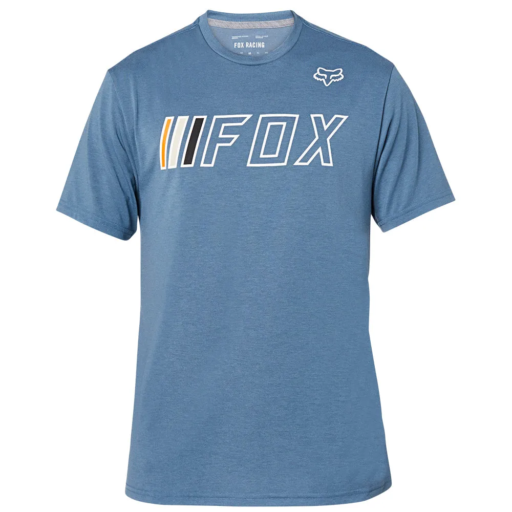 FOX BRAKE CHECK SS TECH TEE [BLUE STEEL] XXL