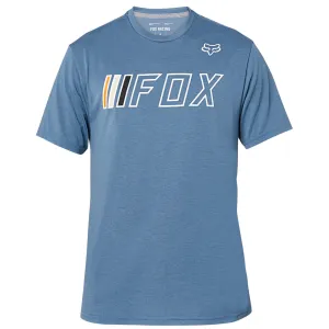 FOX BRAKE CHECK SS TECH TEE [BLUE STEEL] XXL