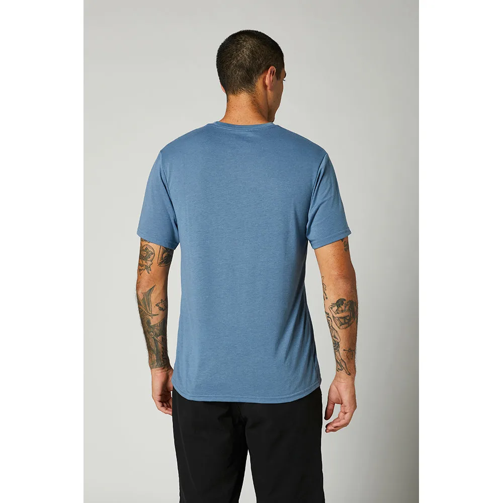 Fox Cntro Ss Tech Tee - Matte Blue