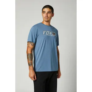 Fox Cntro Ss Tech Tee - Matte Blue