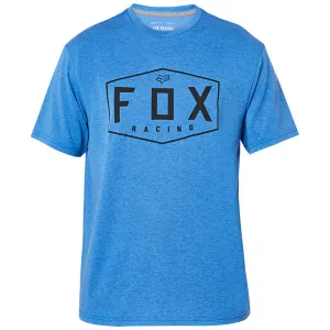 FOX CREST SS TECH TEE [HEATHER ROYAL]