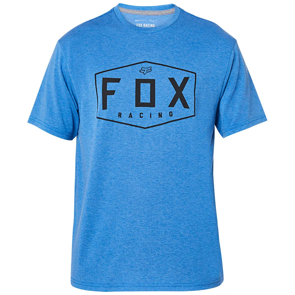 FOX CREST SS TECH TEE [HEATHER ROYAL]