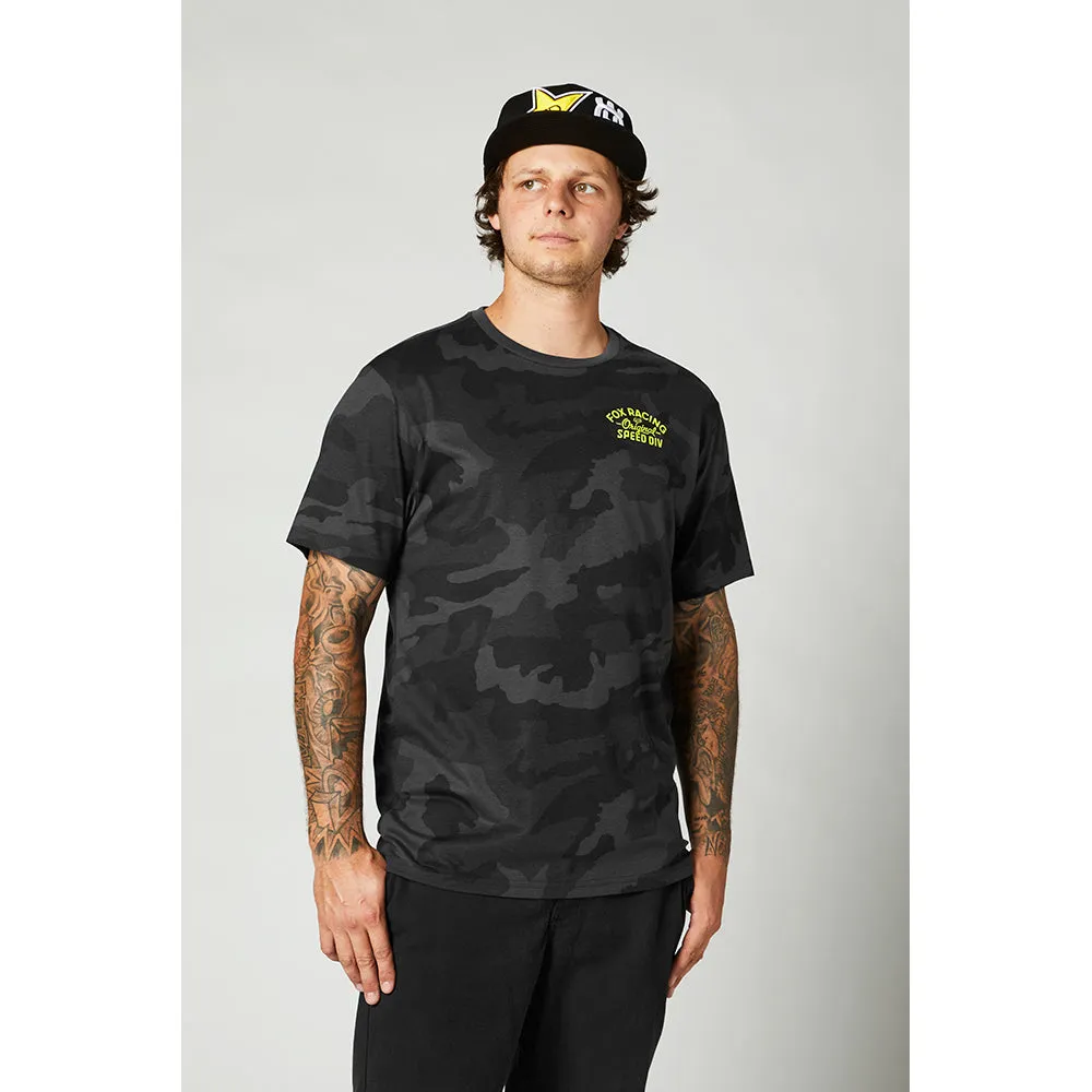 Fox Og Camo Ss Tech Tee - Black Camo