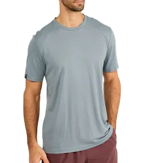 FREE FLY MENS BAMBOO LIGHTWEIGHT TEE - SLATE