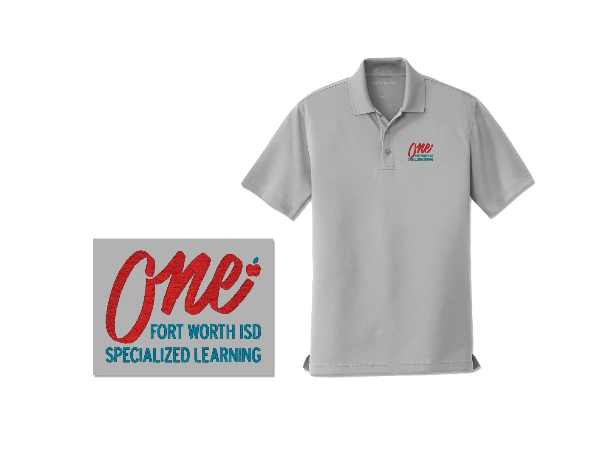 FWISD Specialized Learning Men's Dry Fit Polo