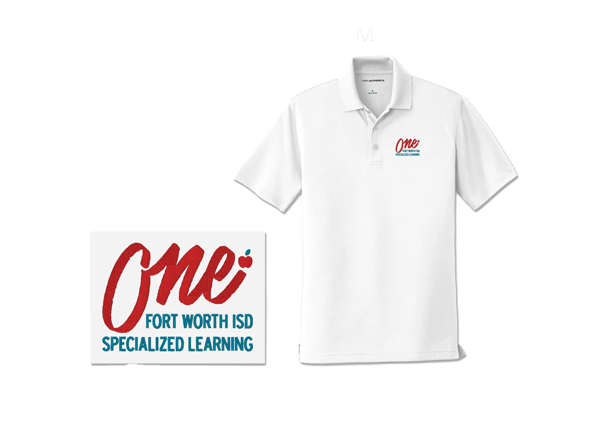 FWISD Specialized Learning Men's Dry Fit Polo