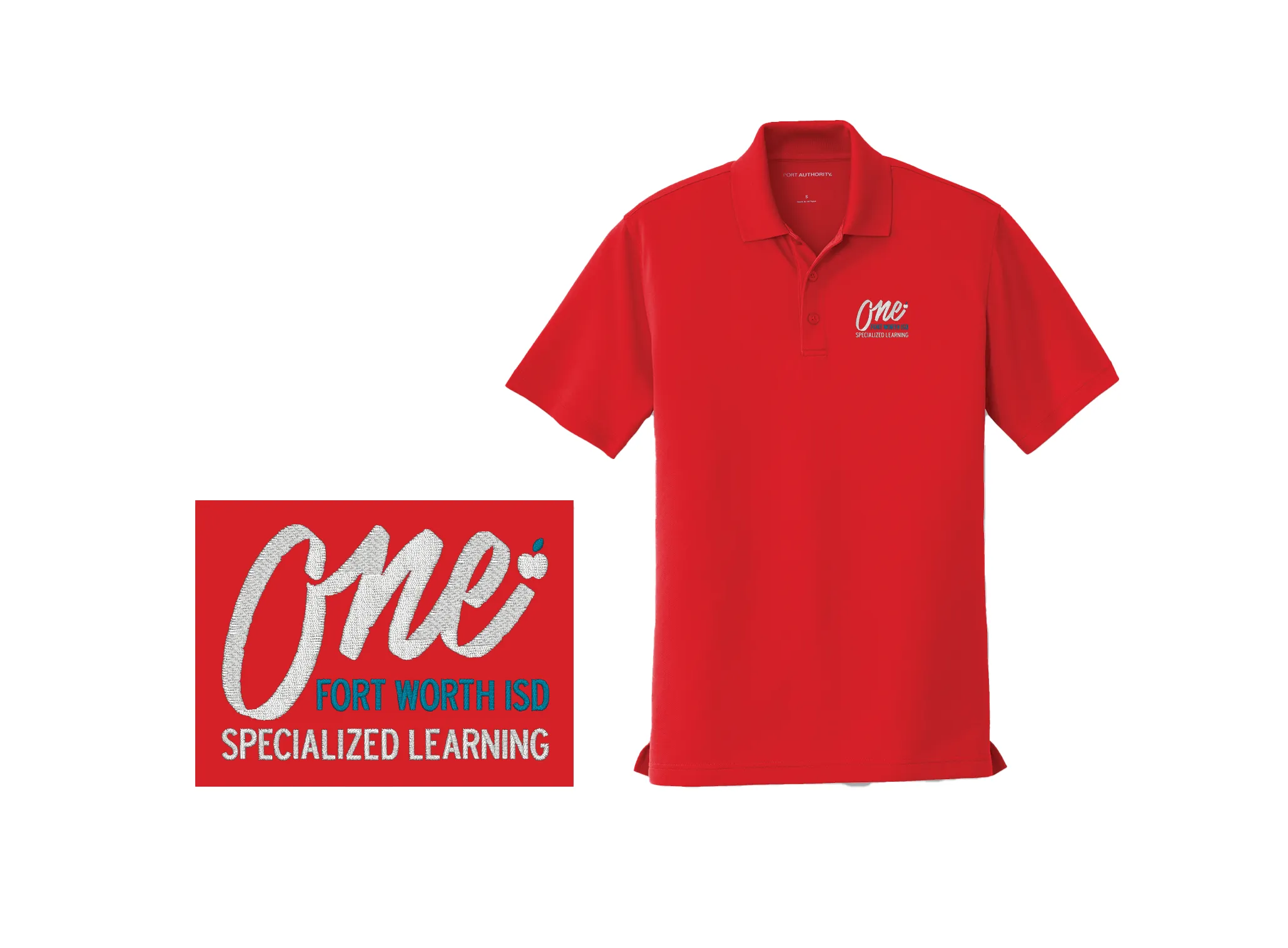FWISD Specialized Learning Men's Dry Fit Polo