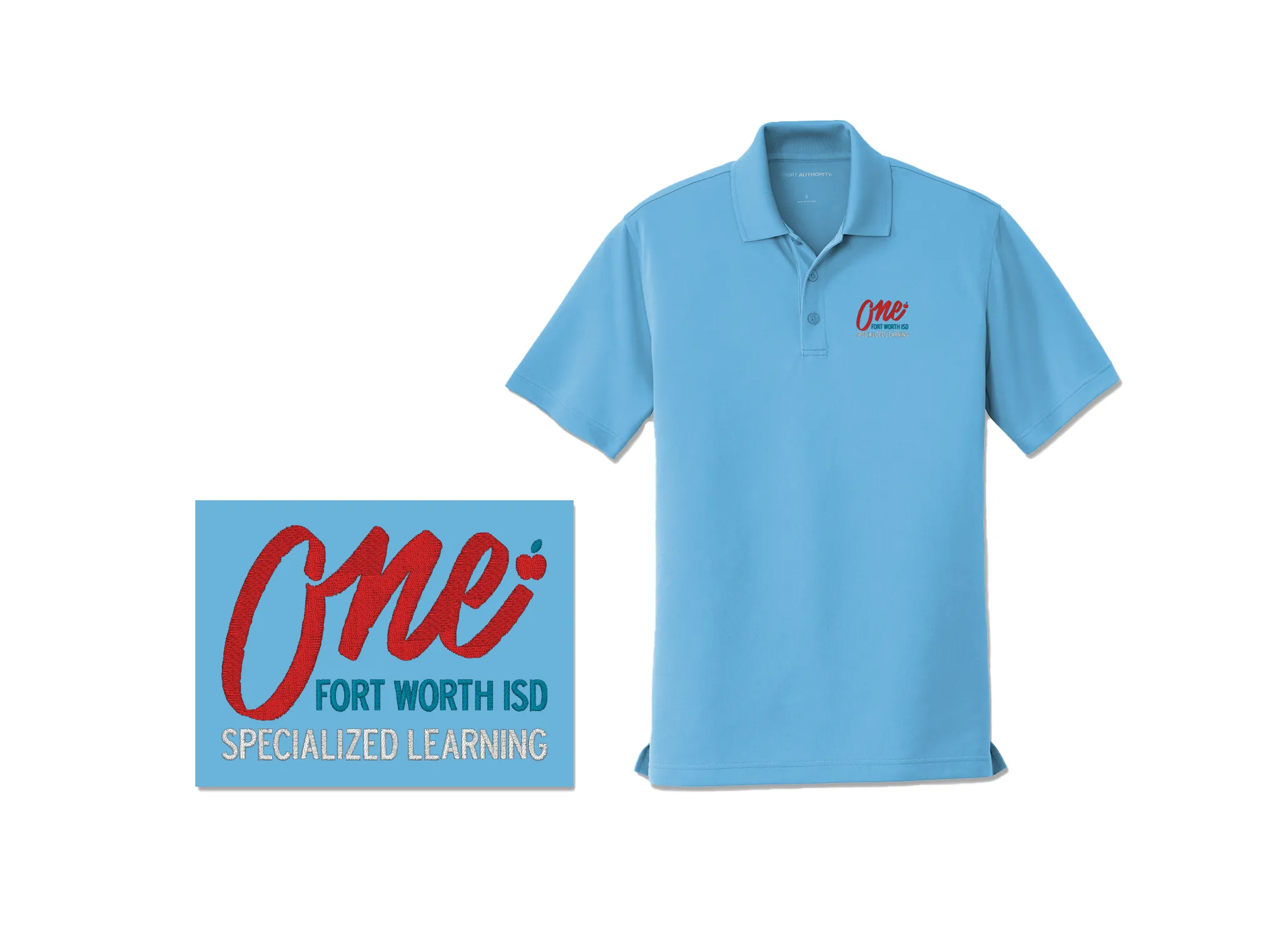 FWISD Specialized Learning Men's Dry Fit Polo