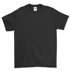 Gildan Black 8000 DryBlend 50/50 T-shirt