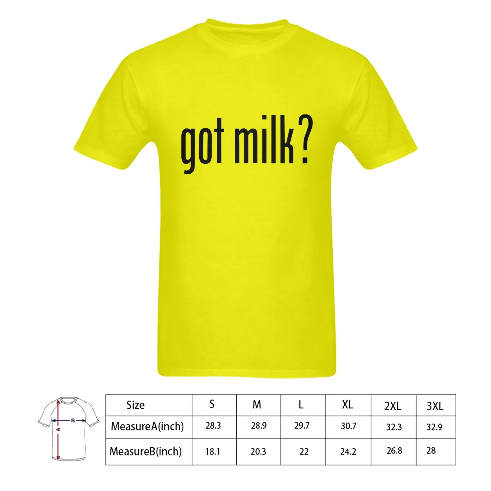 Got Milk? Men's T-shirt 100% Cotton