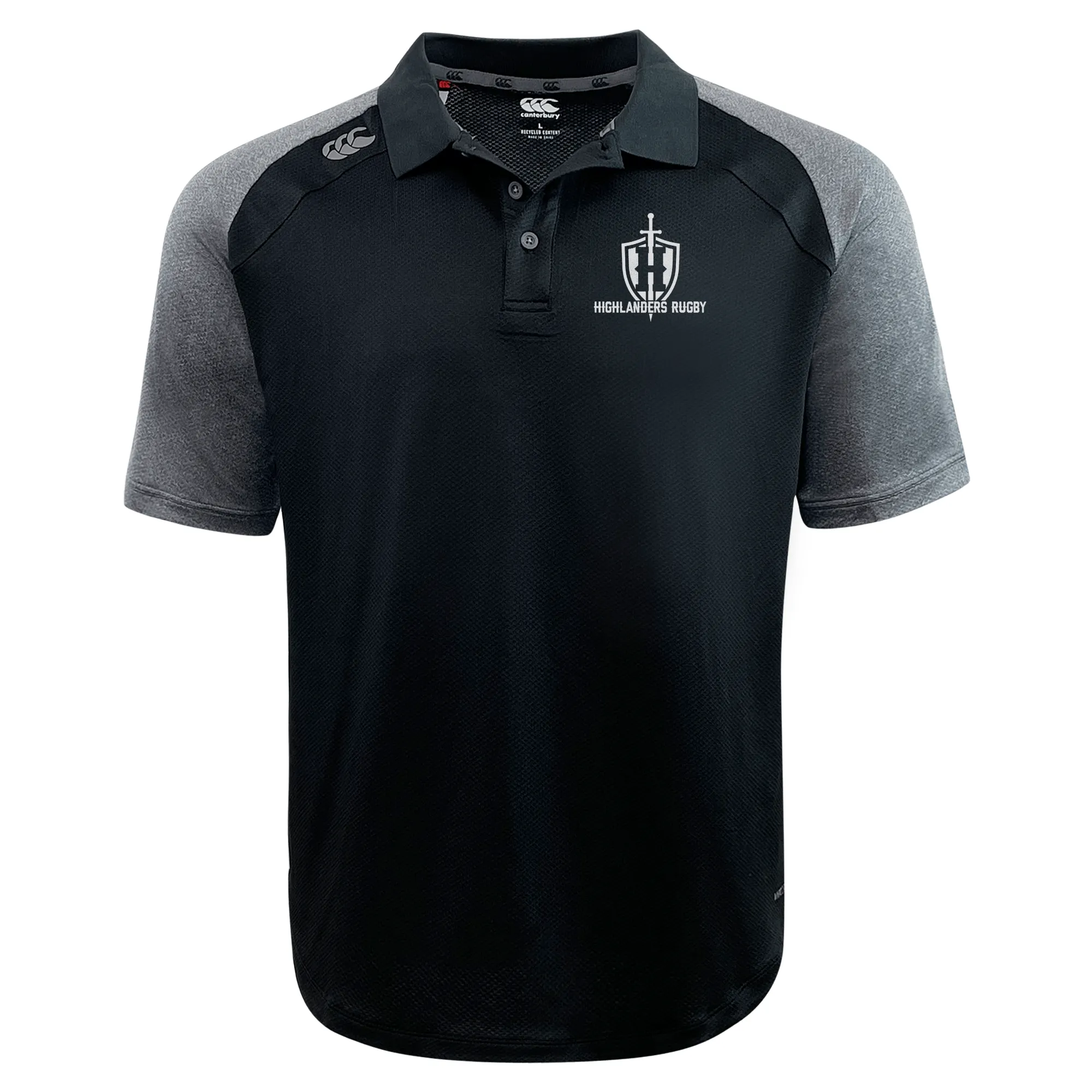 Highlanders Rugby NC Elite Polo by Canterbury
