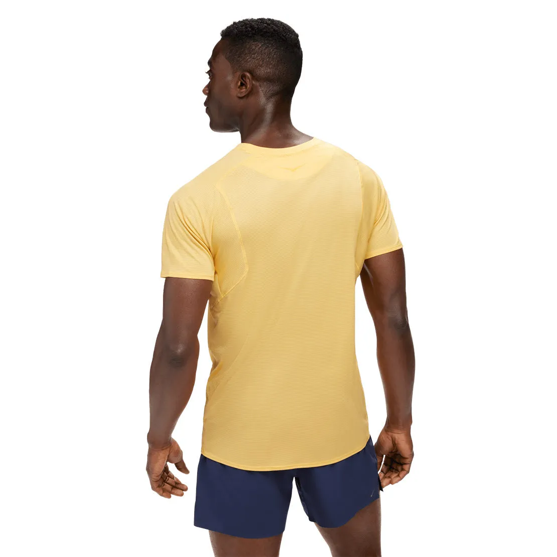 Hoka One One Men Glide Short Sleeve Sherbet 1123725-SBT