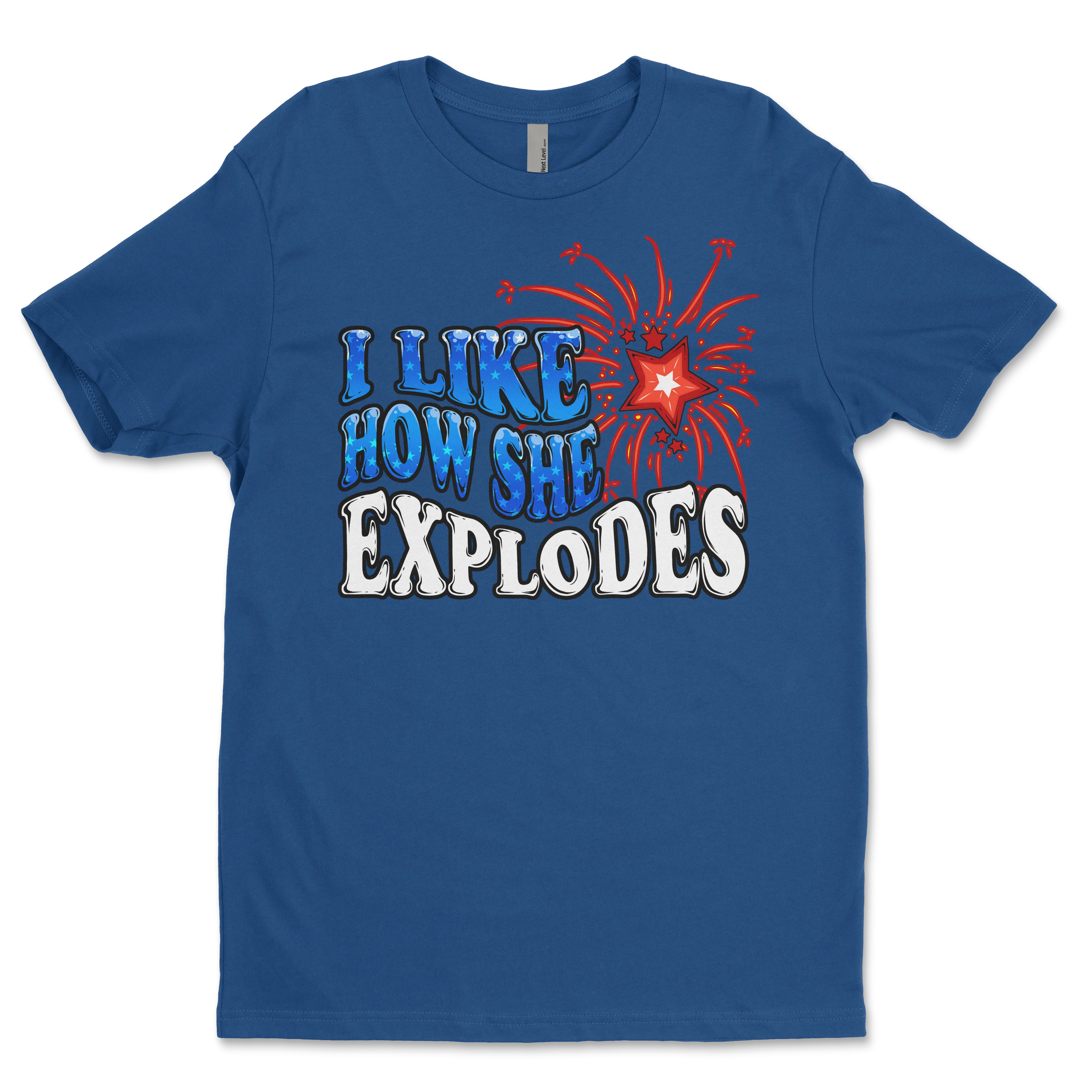 I Like How She Explodes Luxury Tee