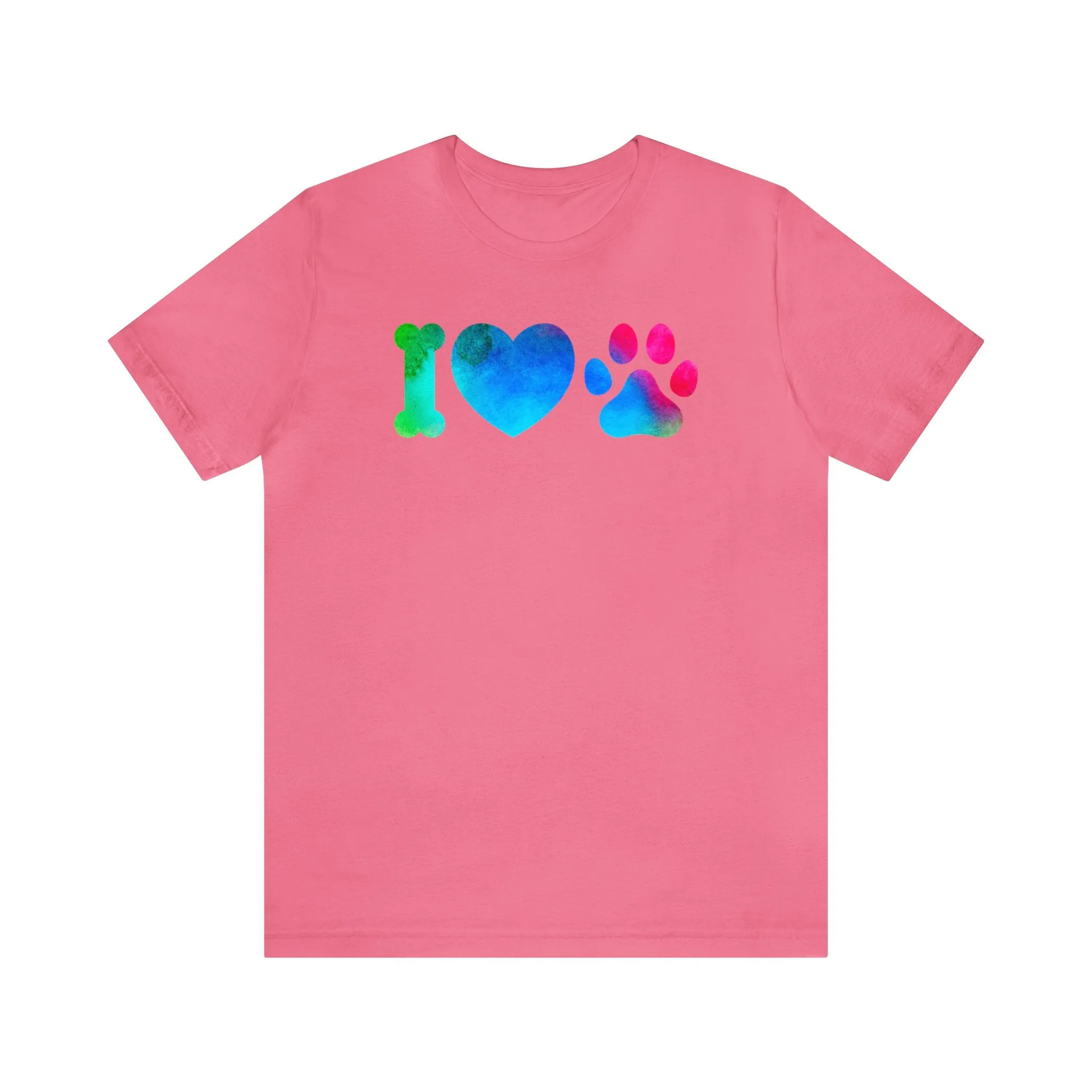 I Love My Dog T-Shirt | Puppy Heart Tee |  Bella Canvas 3001 Unisex |  I Heart Dog Short Sleeve Tshirt