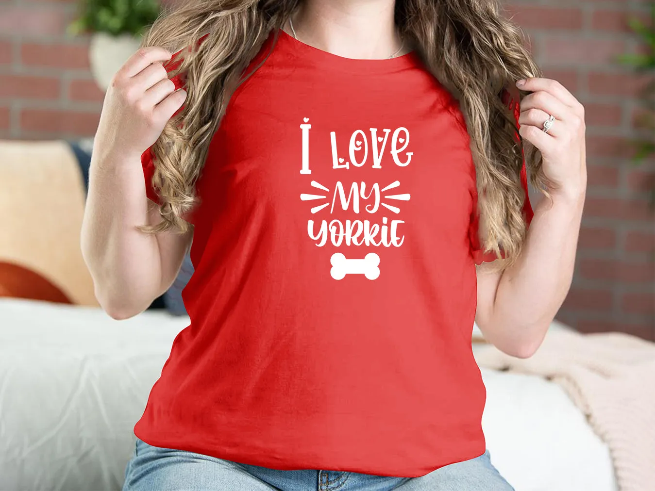 I Love My Yorkie Dog T-shirts