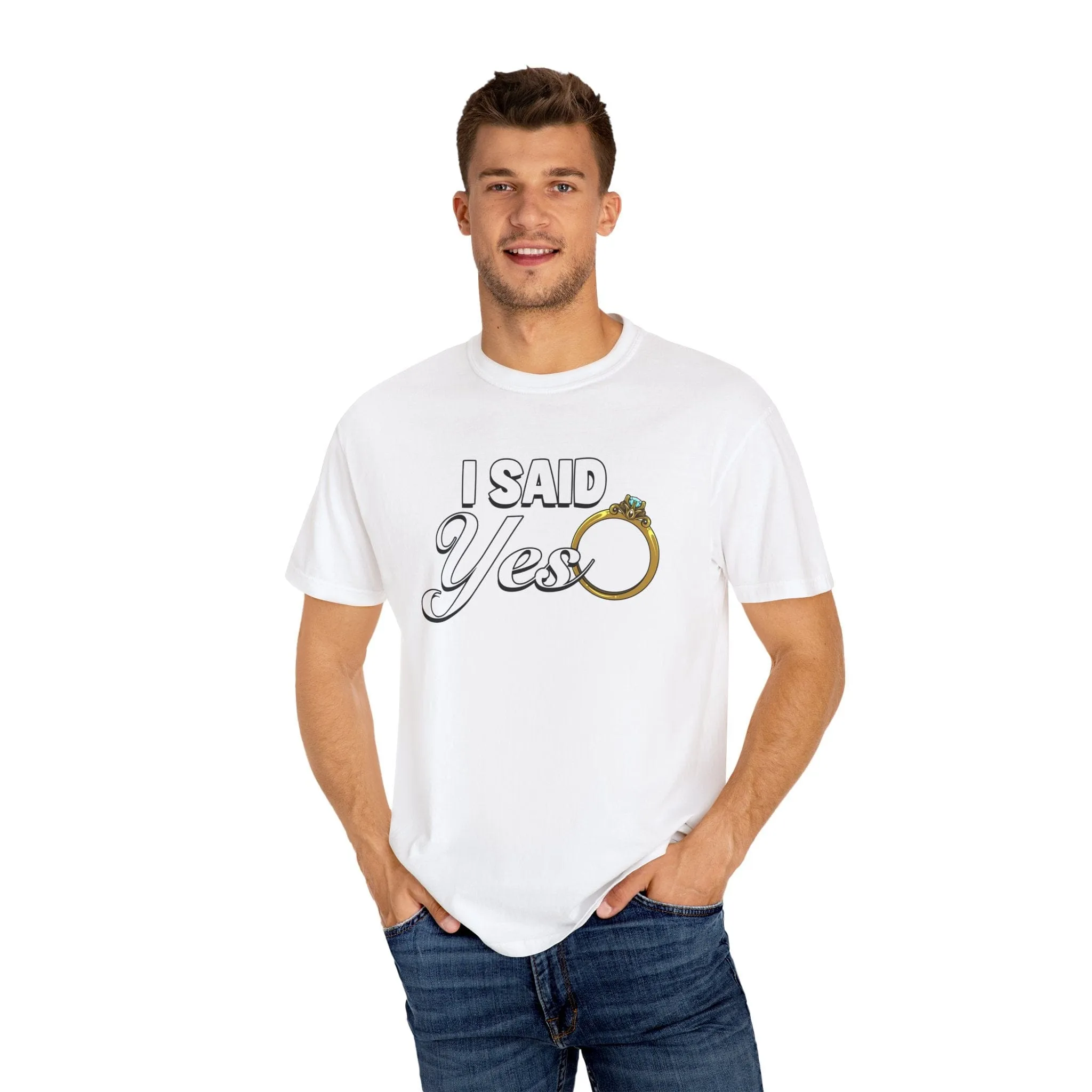 I Said Yes | Blossom | Comfort Colors 1717
