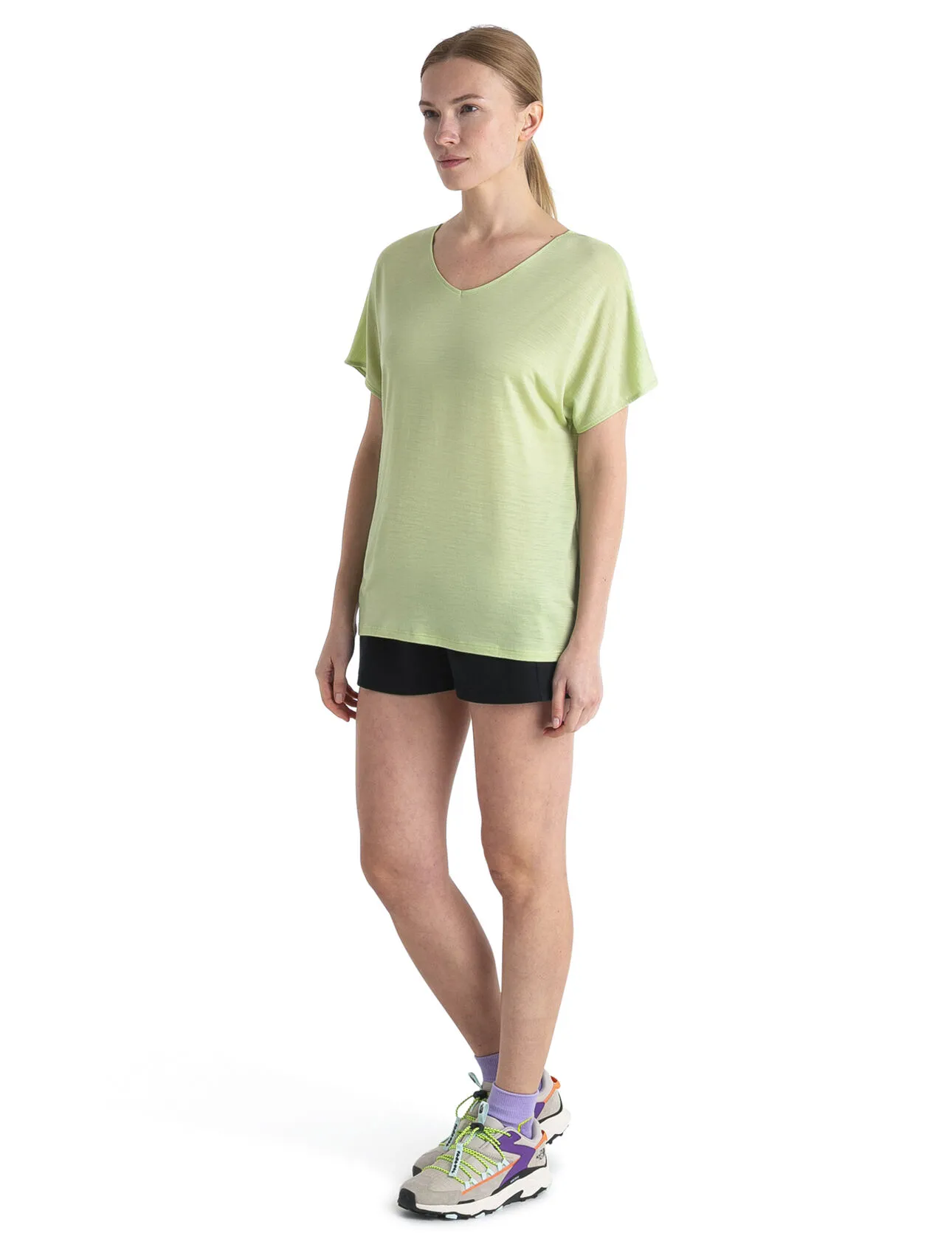 Icebreaker Drayden Reversible Short Sleeve Top Women's
