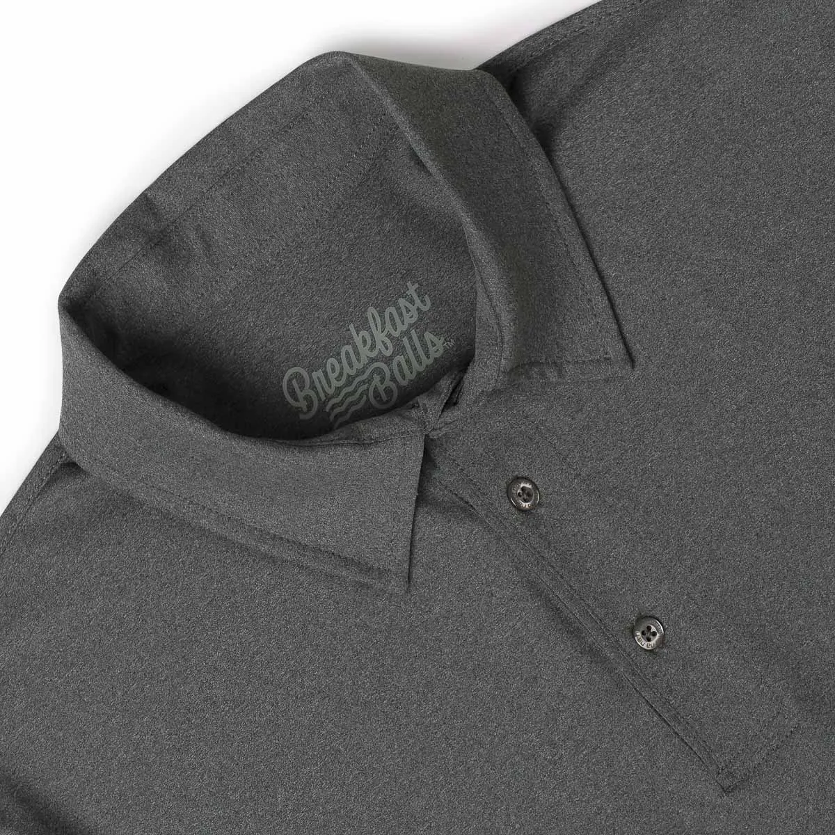 Iron Gate Melange – Commuter Short Sleeve Polo