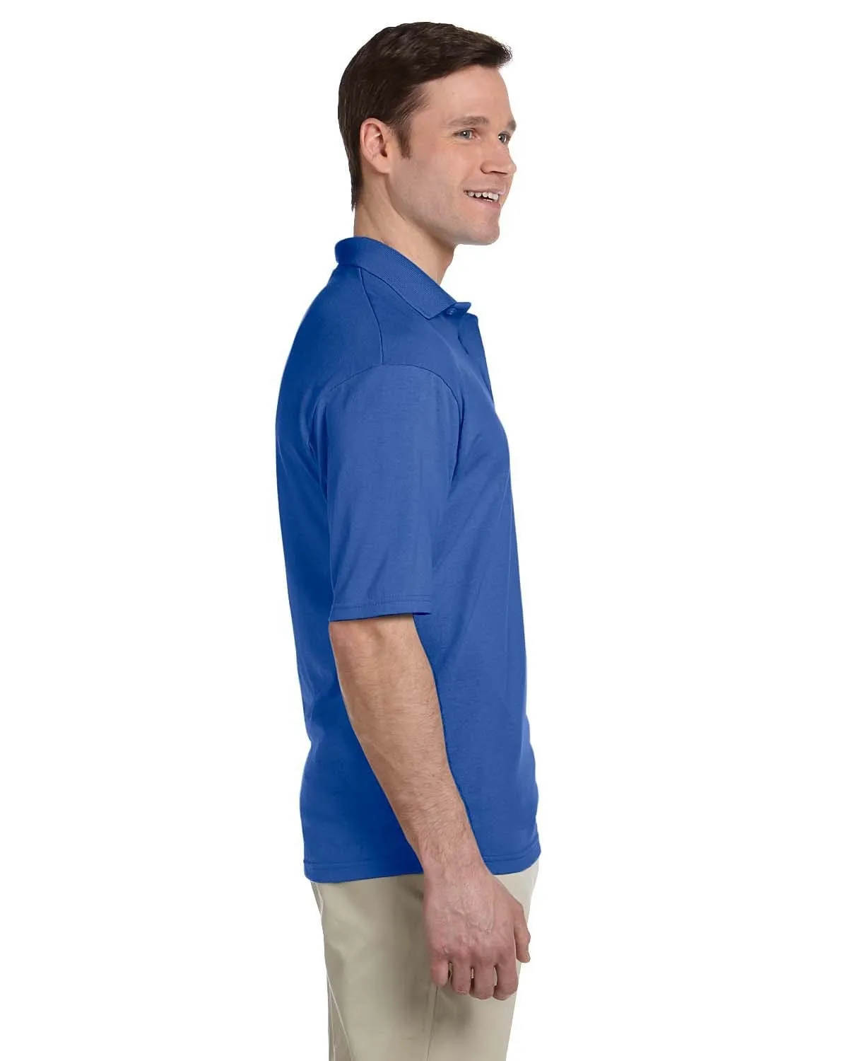 Jerzees 50/50 Jersey Knit Polo W/Pocket