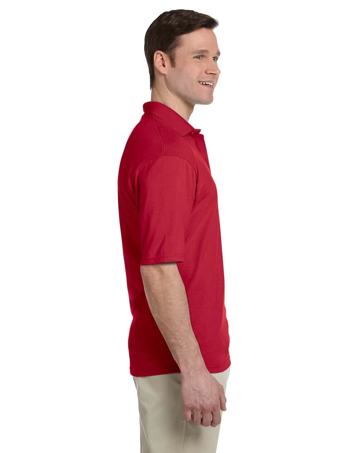 Jerzees 50/50 Jersey Knit Polo W/Pocket