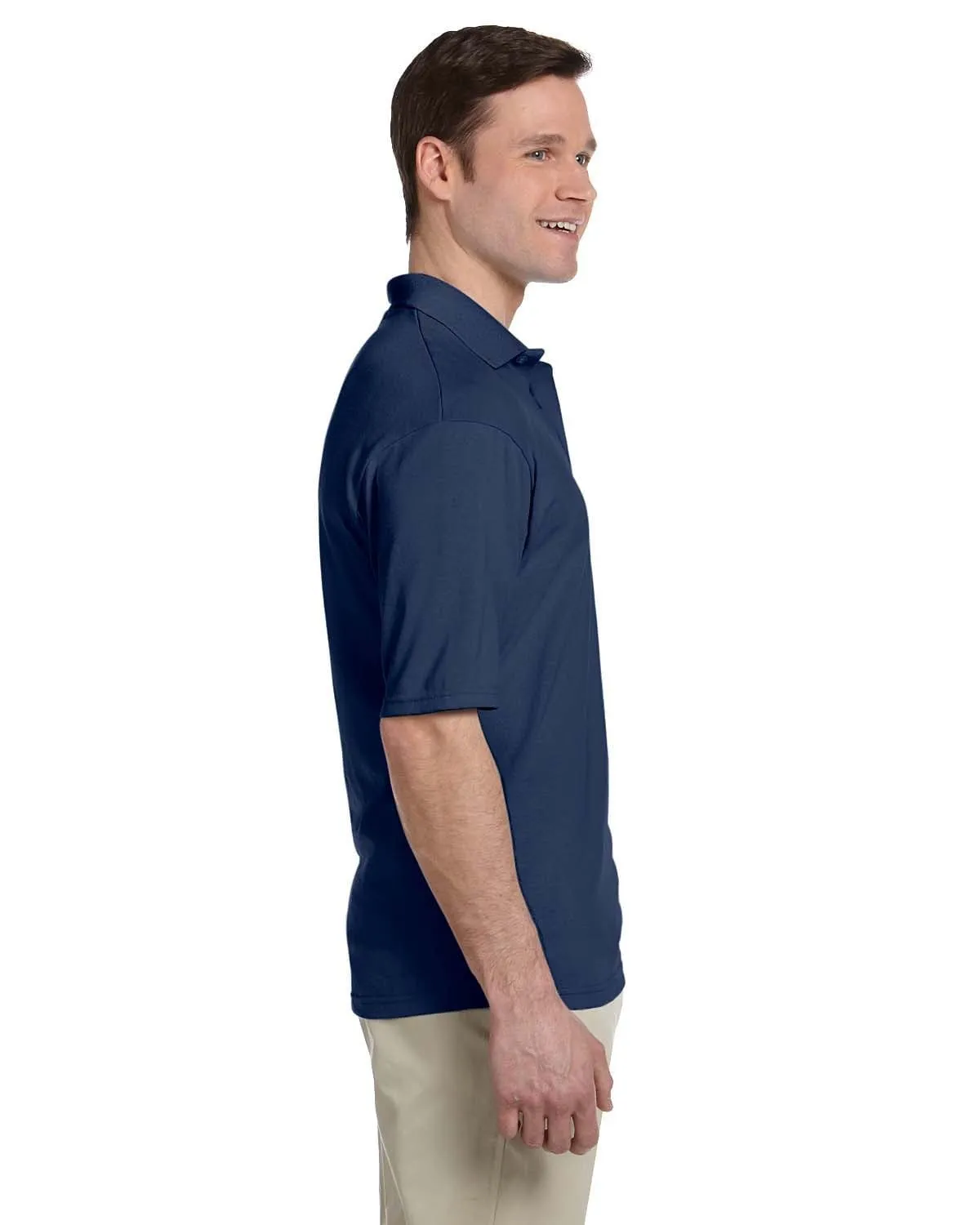 Jerzees 50/50 Jersey Knit Polo W/Pocket