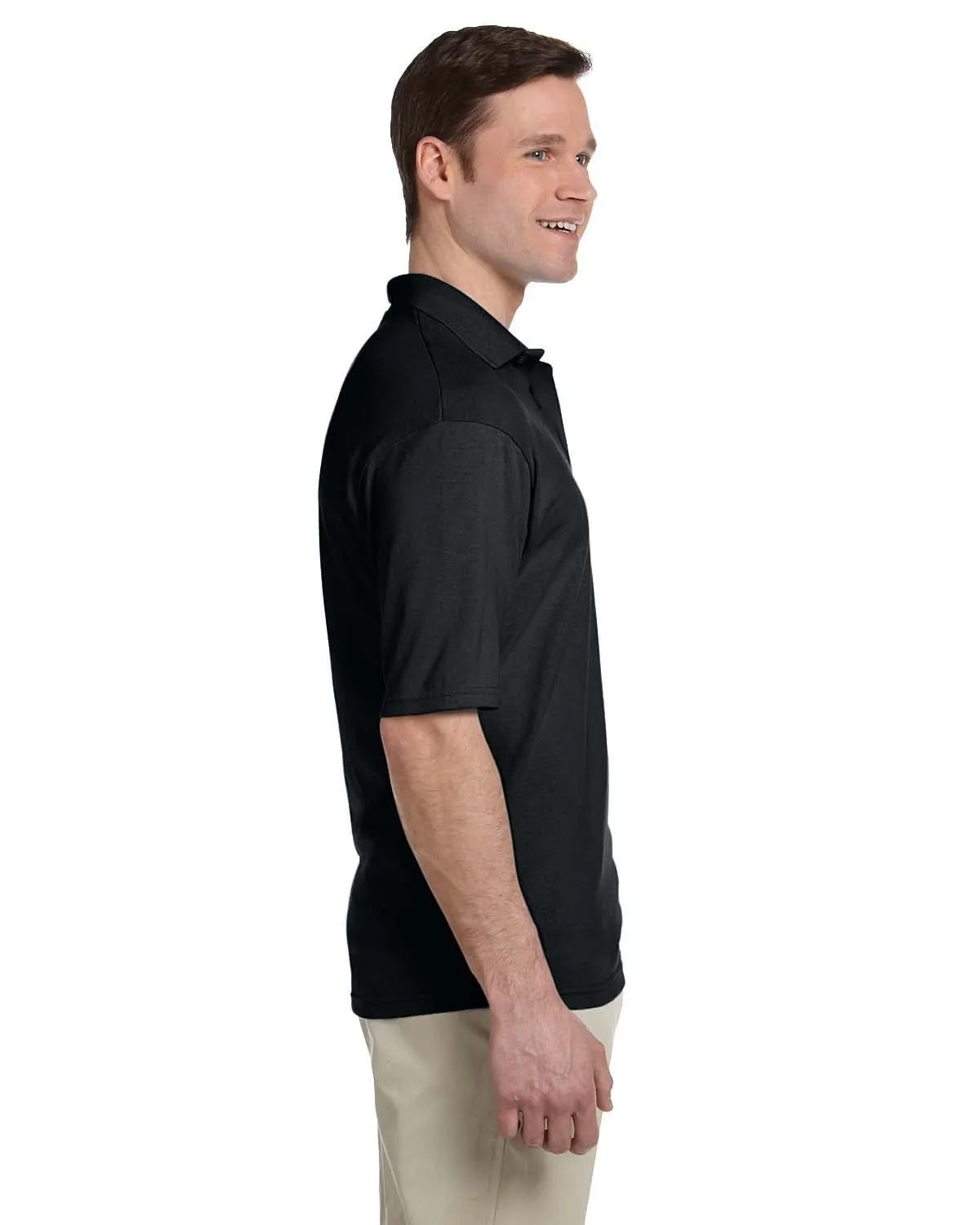 Jerzees 50/50 Jersey Knit Polo W/Pocket
