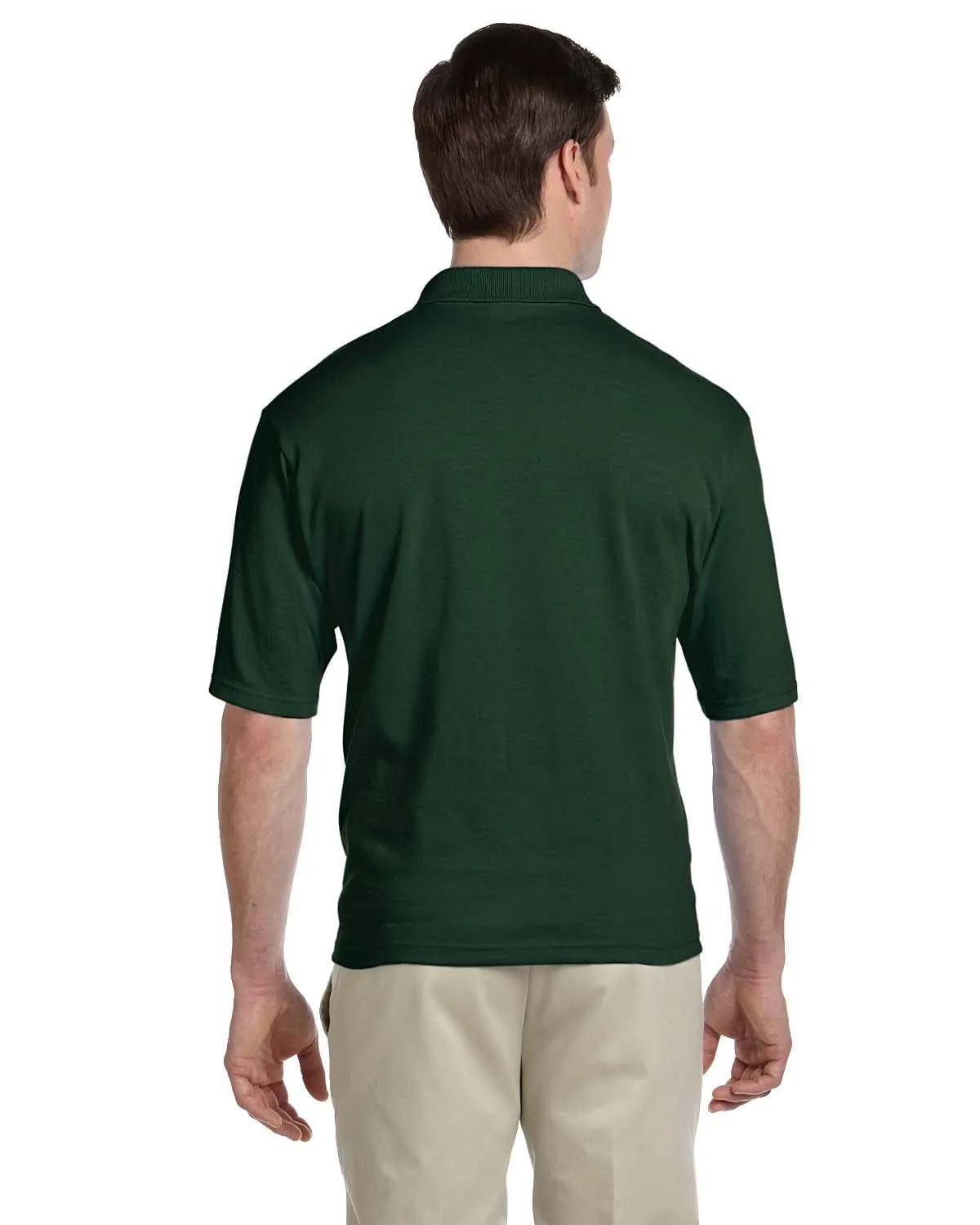 Jerzees 50/50 Jersey Knit Polo W/Pocket