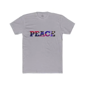 Jumper Maybach®'s Cotton Candy Rose "PEACE" Men's Cotton Crew Tee