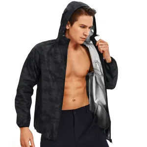 Junlan Fashion Camo Weight Loss Sweat Zipper Jacket