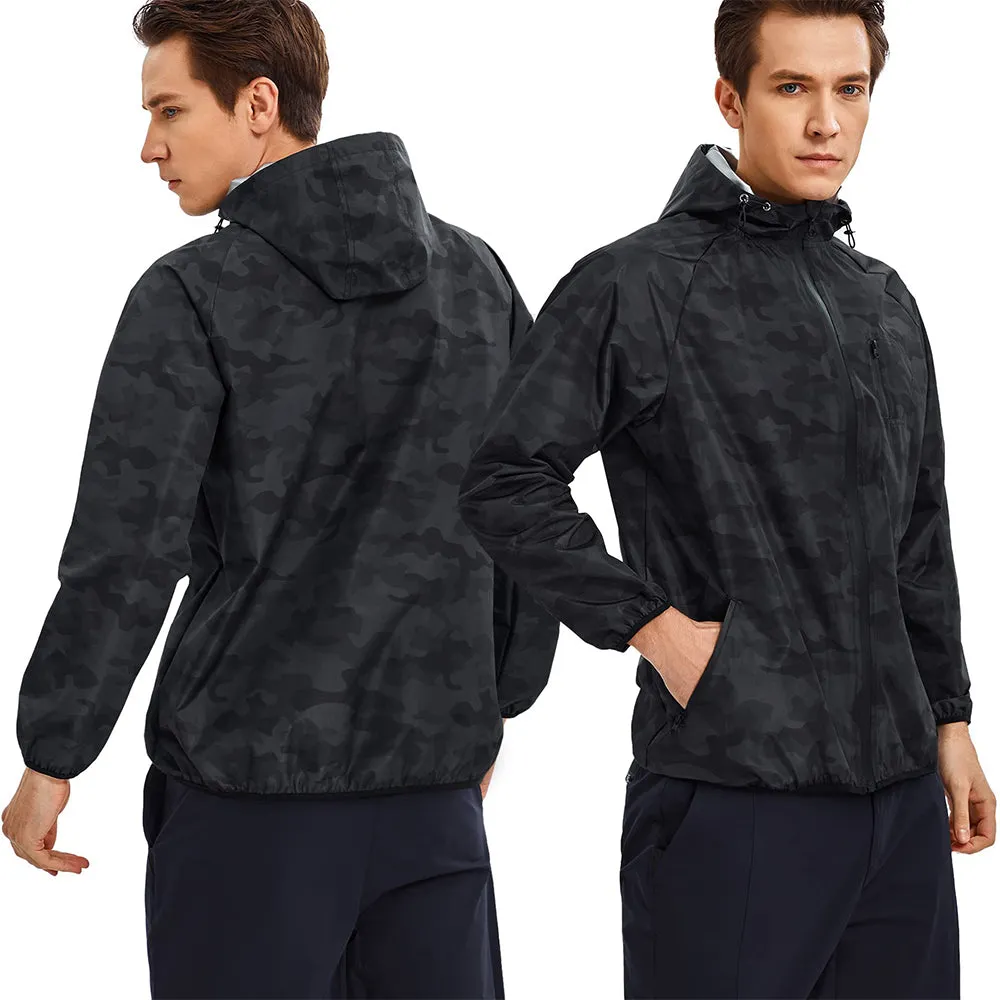 Junlan Fashion Camo Weight Loss Sweat Zipper Jacket