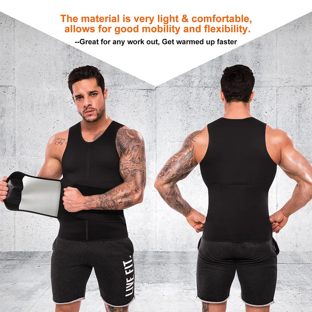 Junlan Men Heat-Cycle Vest with Adjustable Velcro
