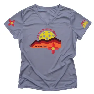 Las Cruces Organ Mountain Ladies Performance Pickleball T-Shirt