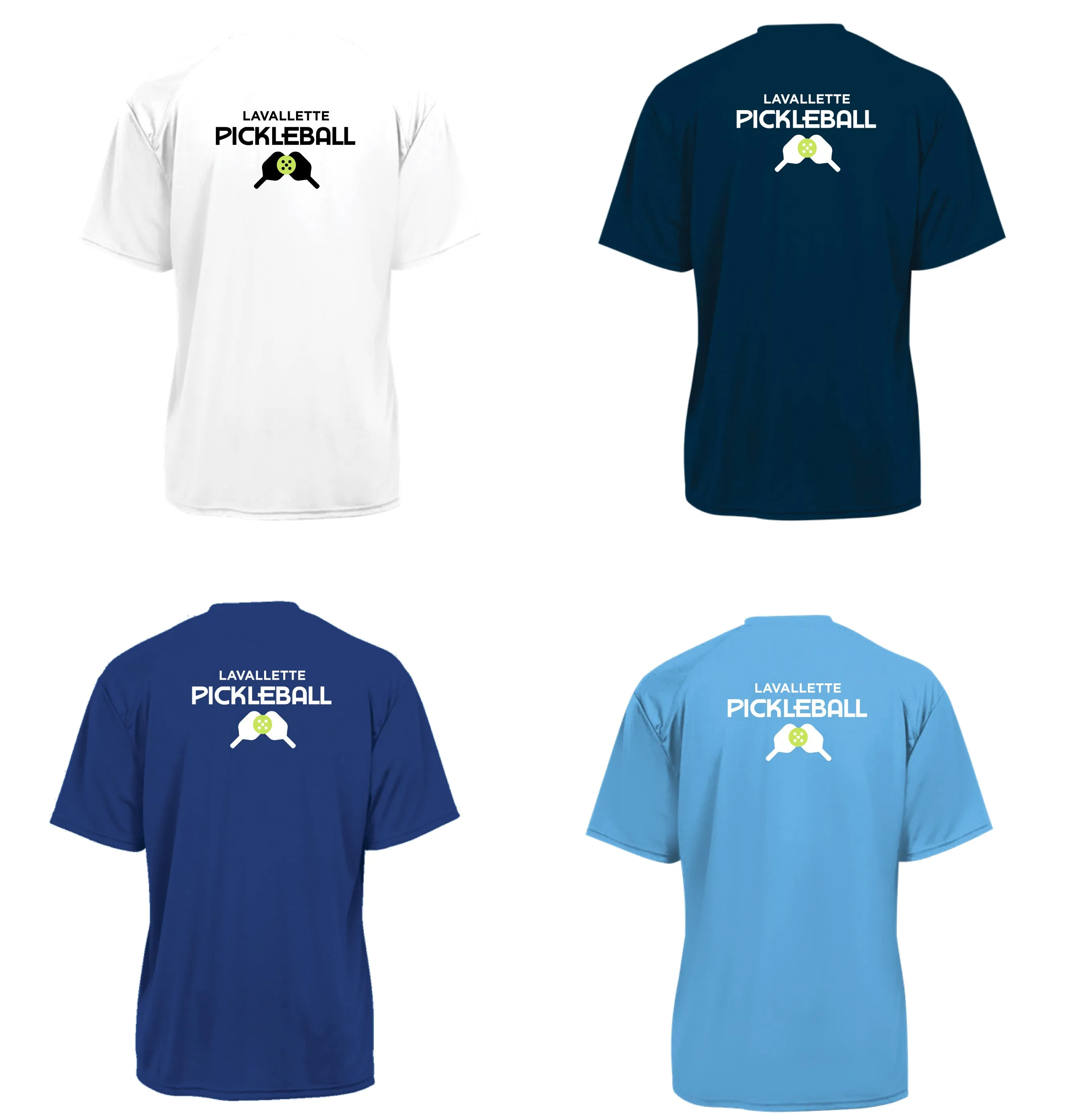 Lavallette Pickleball Men's Performance Short Sleeve Shirt - Dink On