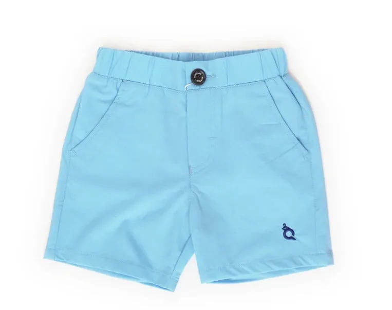 Light Blue Shorts || Blue Quail