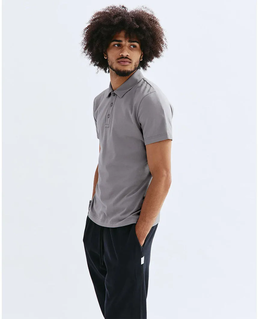 Lightweight Jersey Polo Quarry