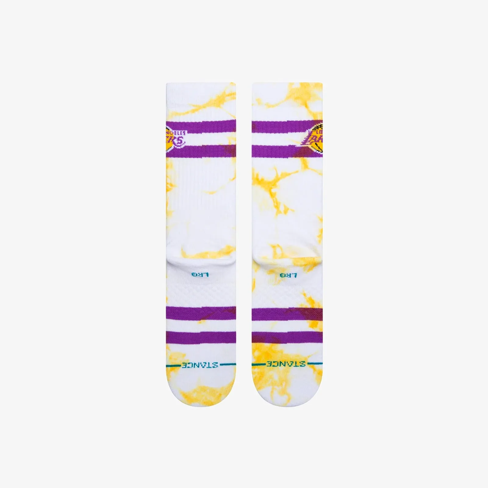 Los Angeles Lakers Dyed Socks