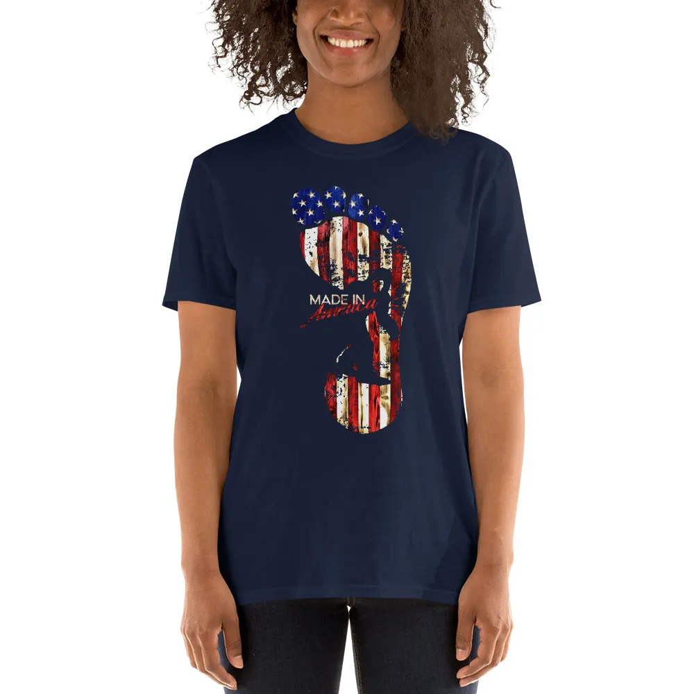 Made in America Big Foot Women's T-Shirt