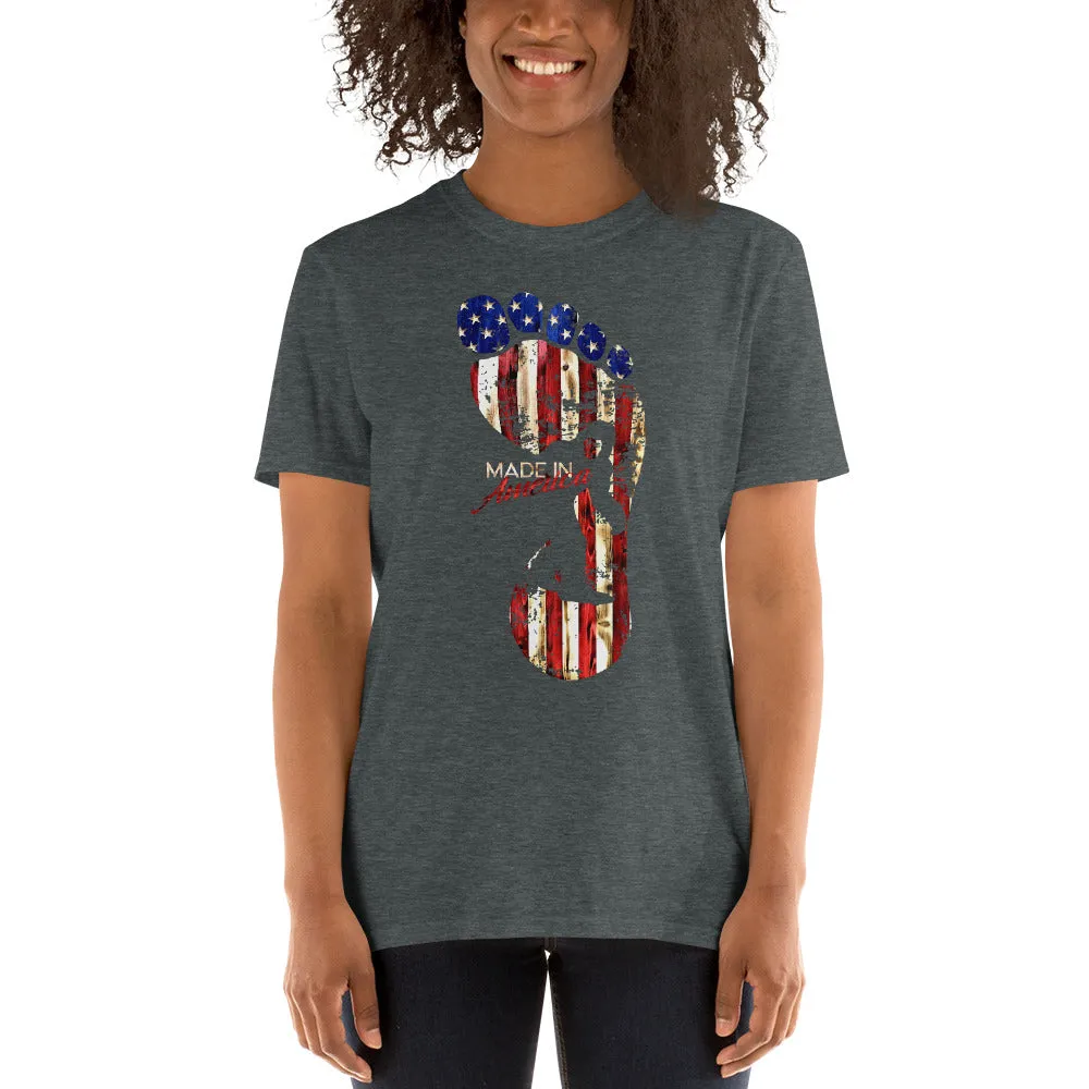 Made in America Big Foot Women's T-Shirt