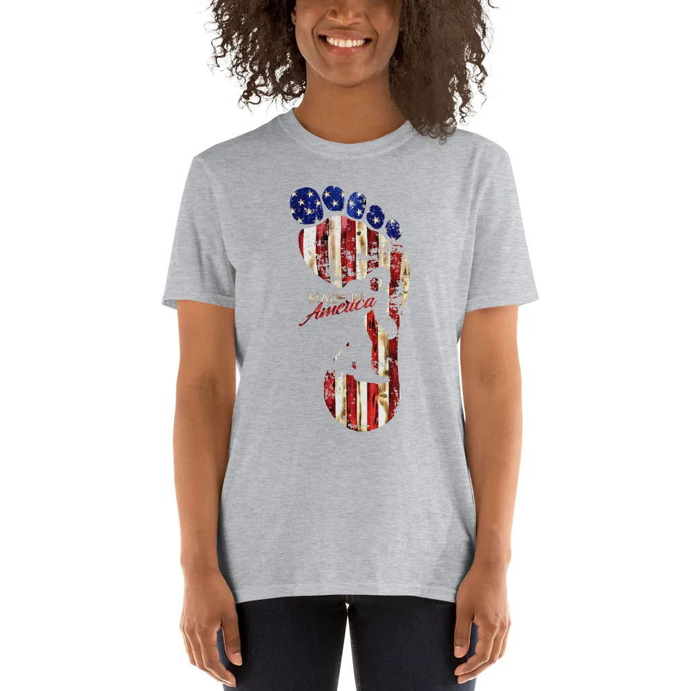 Made in America Big Foot Women's T-Shirt