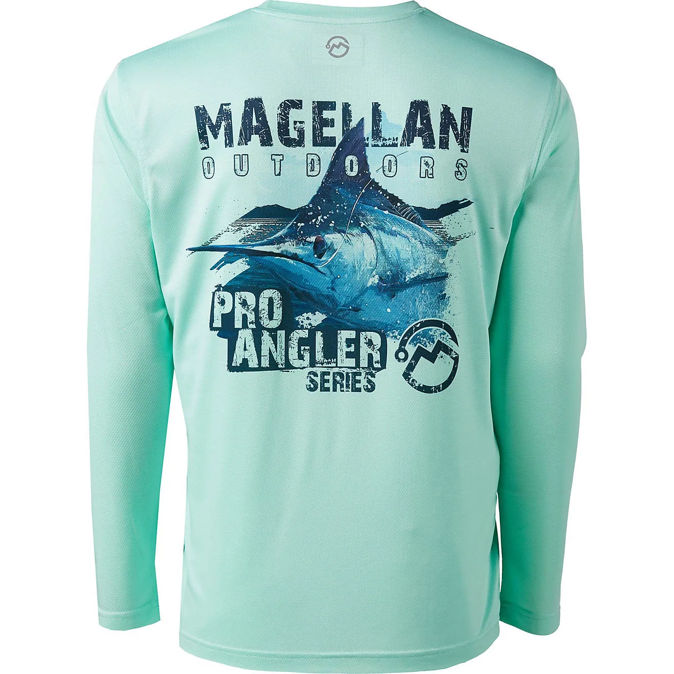 Magellan Men T-shirt Long Sleeve Outdoors Pro Angler Graphic