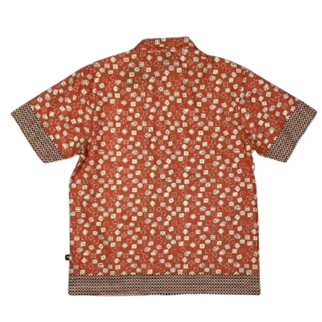 MAUI AND SONS POLO BUTTON DOWN SHORT SLEEVES - ORANGE