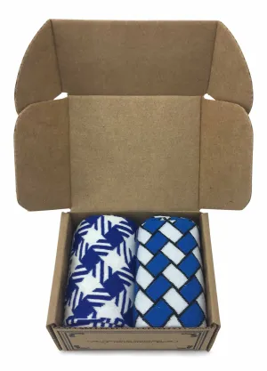 Men Novelty Fashion Dress Socks-2 Pair Fancy Power Sock-Fun Colorful Theme Socks