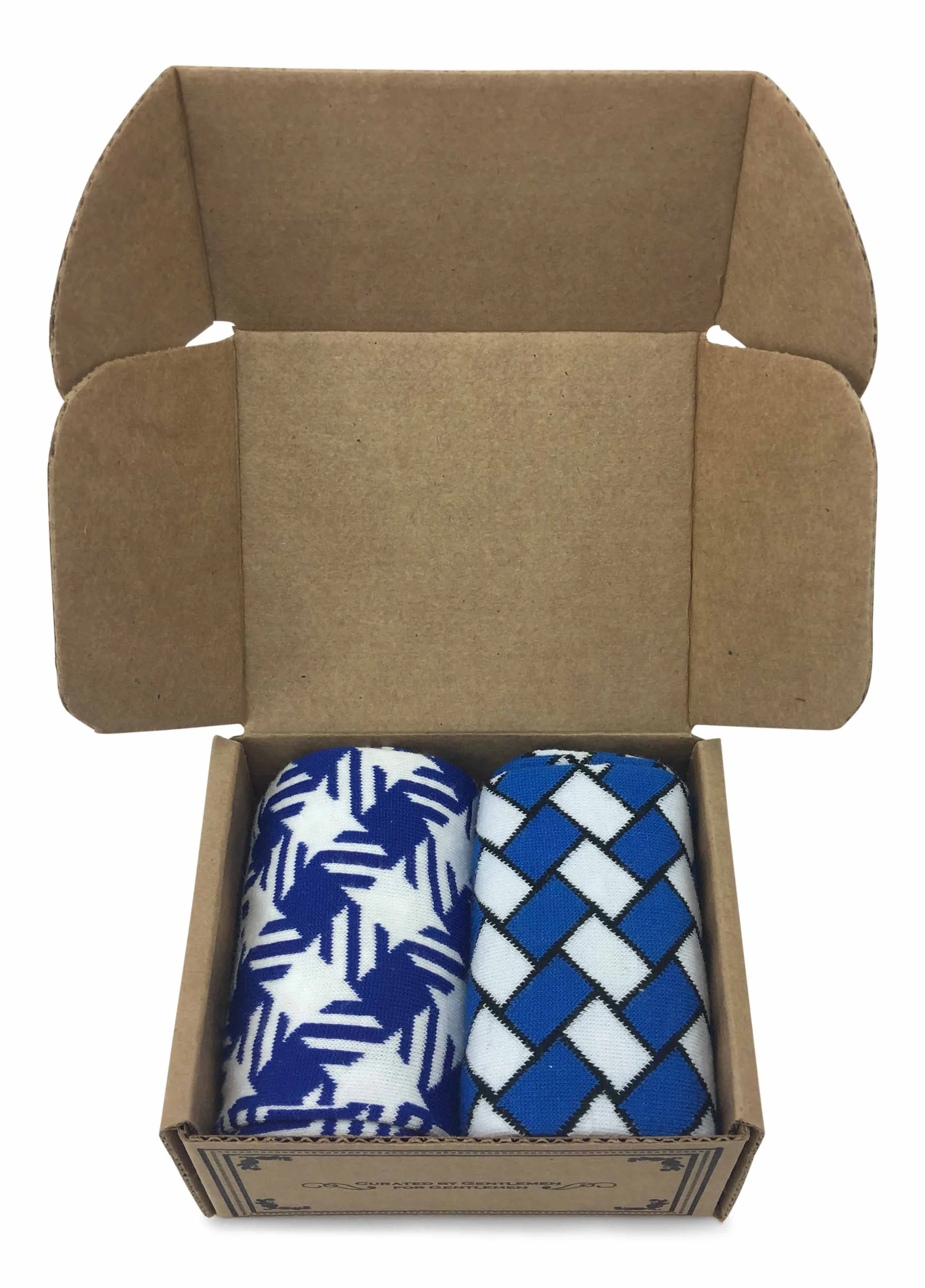 Men Novelty Fashion Dress Socks-2 Pair Fancy Power Sock-Fun Colorful Theme Socks