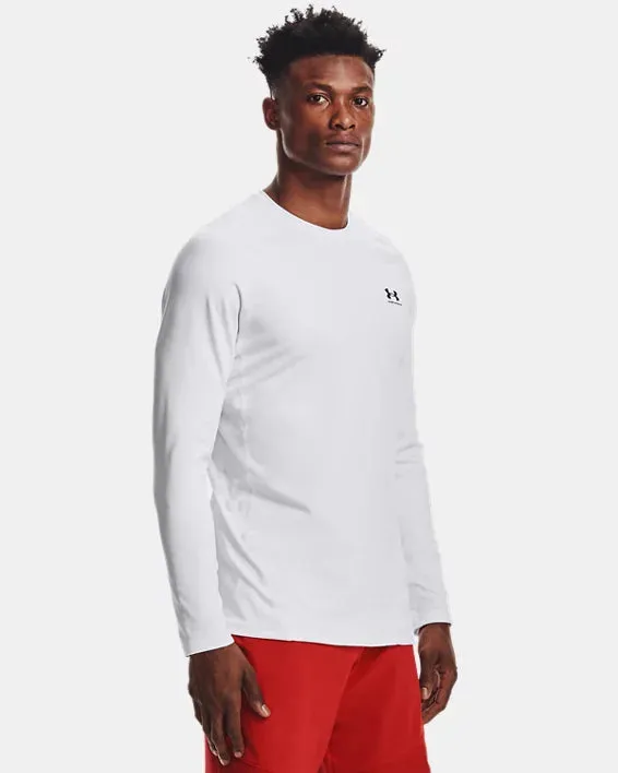 Men's Cold Gear Armour Fitted Crew Long Sleeve