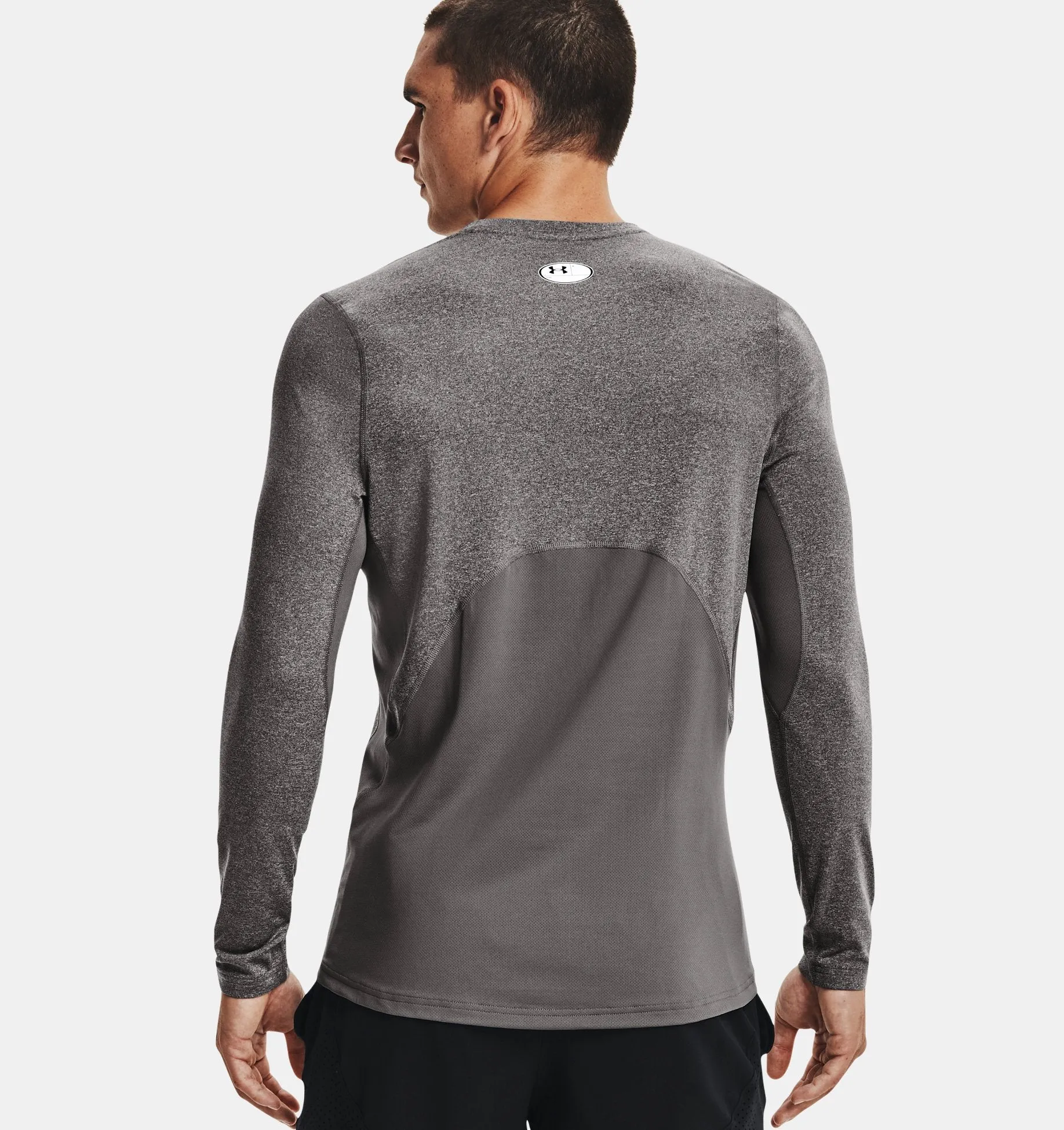 Men's Cold Gear Armour Fitted Crew Long Sleeve