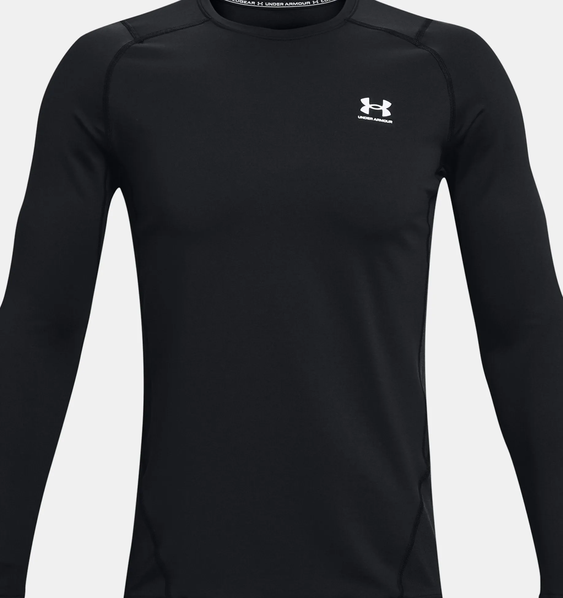 Men's Cold Gear Armour Fitted Crew Long Sleeve