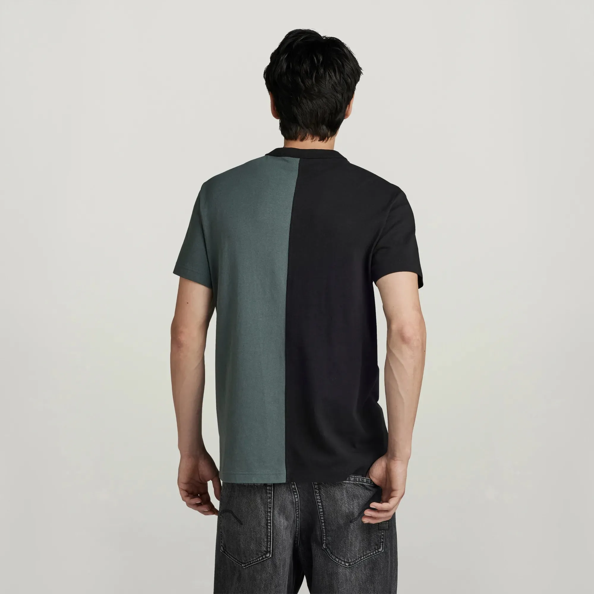 Men's Cut & Sew Graphic T Shirt