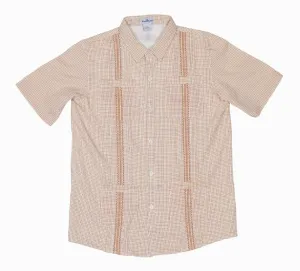 MEN'S GUAYABERA SHORT SLEEVE SHIRT