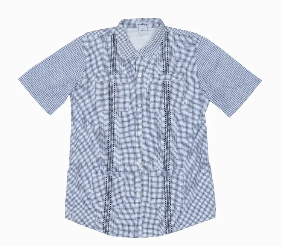 MEN'S GUAYABERA SHORT SLEEVE SHIRT